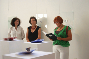 Vasakult: Mare Saare, Elisabeth Zizlsperger, Sandra de Clerck